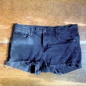 Gap Black Denim Cutoffs super stretch, 31